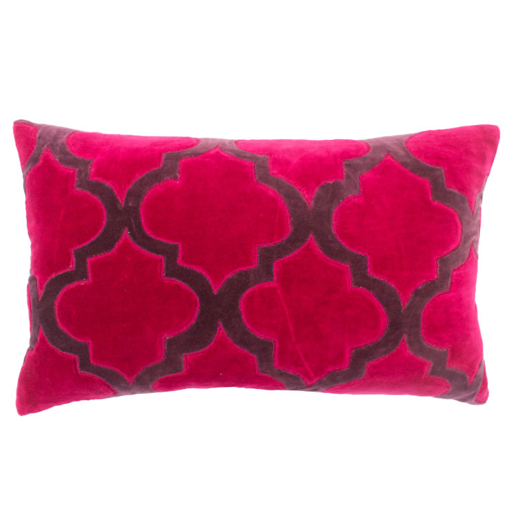 Red Barrel Studio® Jessup Geometric Linen Throw Pillow Wayfair